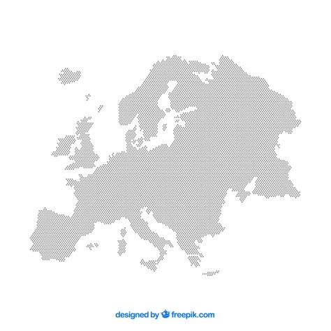 Europe Map Svg Free Download Vector Map Of Europe With Countries