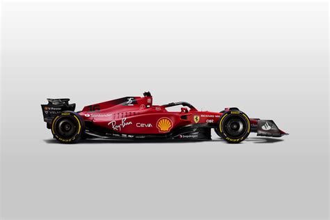 Image Ferrari F1 75 2022 Red Formula 1 Side Cars Gray 4500x3000