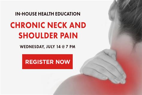 Health Education Chronic Neck And Shoulder Pain Caring For Others Ltd