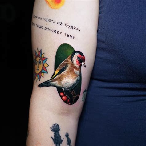 Goldfinch Tattoo Simple Unique Tattoos Small Tattoos Tattoos For Women