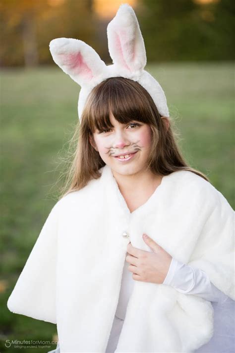 Diy Bunny Costume 6361 5 Minutes For Mom