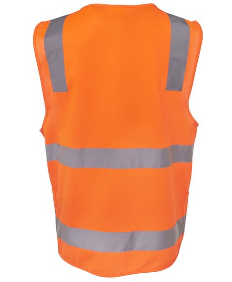 Jbs Wear Hi Vis Day Night Zip Safety Vest