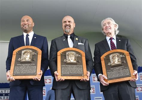 Mlb Inducts Hall Of Fame Class Featuring Derek Jeter Espn Fm Am Wruf