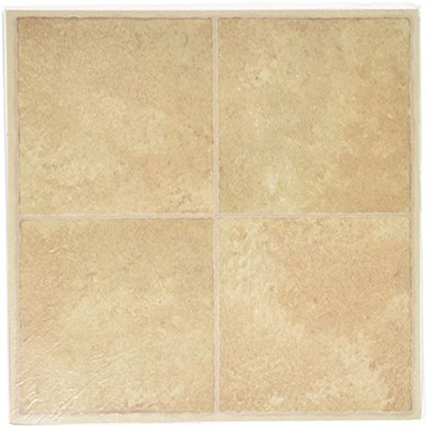 Mintcraft Cl3681 Prosource Self Adhesive 4 Square Floor Tile L X 12 In