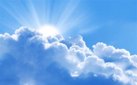 Blue Cloud On The Sky Spark Creations