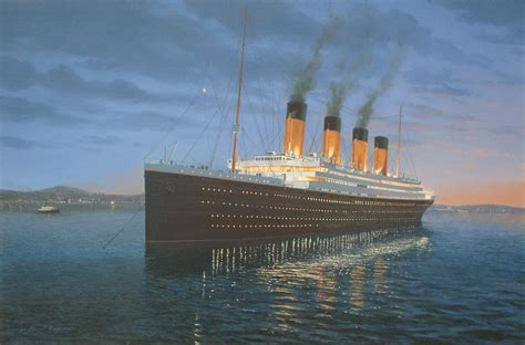 Original Titanic Paintings For Sale Titanic Art By Titanic Artist