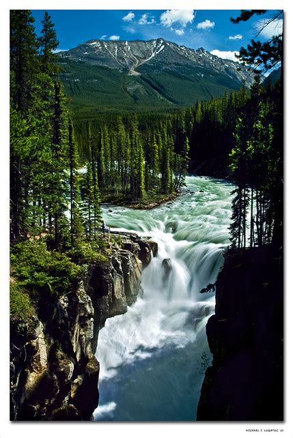 Sunwapta Falls A Photo On Flickriver