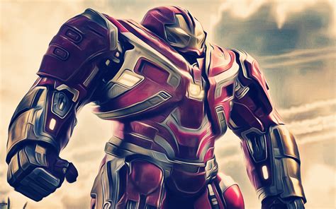 1440x900 Iron Hulkbuster In Avengers Infinity War 2018 Artwork 1440x900