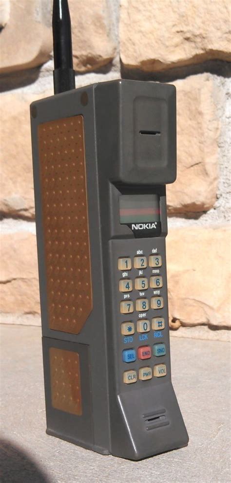 The King Of Cell Phones 1980s Nokia Phone Retrotech Throwback Old