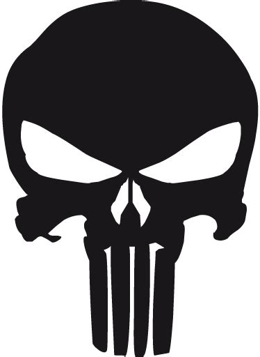 Vinilo Decorativo Logo The Punisher Tenvinilo Punisher Logo