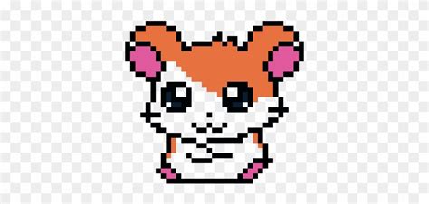 Hamtaro Hamster Pixel Art Pixel Art Pixel Art Grid Easy Pixel Art The