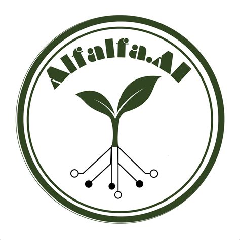 My Initial Logo For Alfalfaai