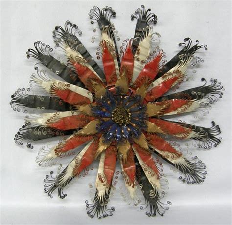 Iron, steel, tin, wrought iron or laser cut add multi dimensions to home and outdoor decor. Antique Mexican Tin Wall Art