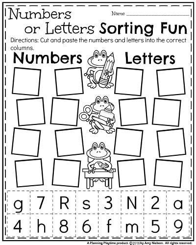 Letter And Number Worksheets Worksheet Template Student Layla