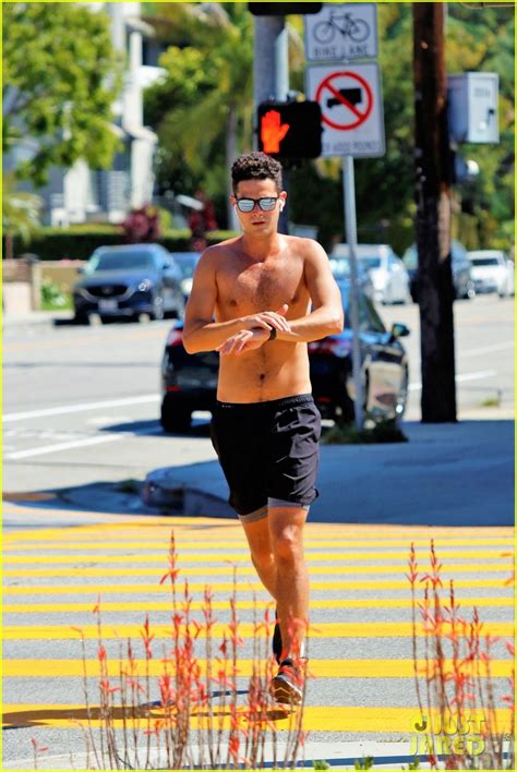 Photo Wells Adams Goes Shirtless On A Run Photo Just Jared