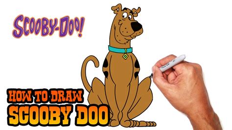 How To Draw Scooby Doo Drawing Lesson Teaching Self Painting Easy