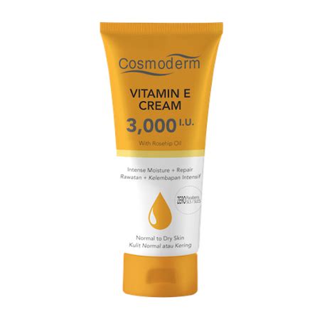 Cosmoderm vitamin e toning lotion. Cosmoderm Vitamin E Cream 3000 I.U reviews