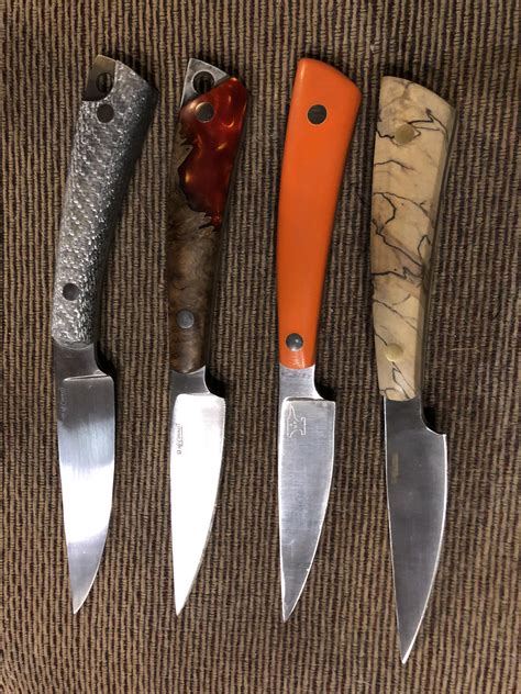 Some Bird And Trout Knives I Forged From 1075 Knifeclub Free Download Nude Photo Gallery