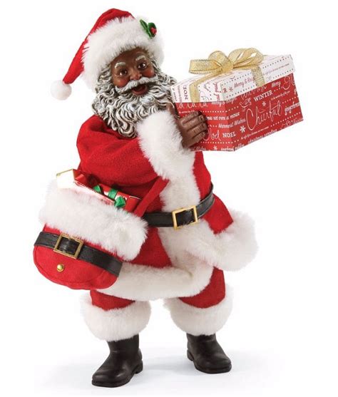 Whats In The Box African American Santa Claus Its A Black
