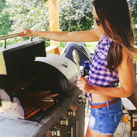 These Hot Girls With Bbq Will Make You Happy And Hungry 52 Pics