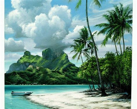 Tahiti Paradise And Tropical Surf Island Collection Fine Art Etsy