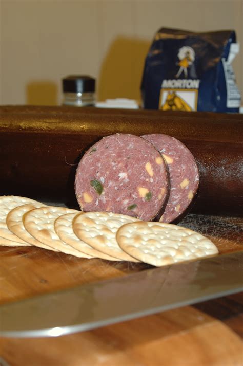 Sausage doesn't have to in a link form or in casings to be considered sausage. this scottish recipe is very simple to make, just mix all the ingredients. Jalapeño-Cheese Venison Summer Sausage Recipe - Recipes ...