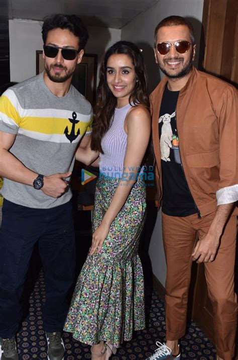 Photos Tiger Shroff Riteish Deshmukh And Shraddha Kapoor Snapped