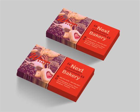 Use custom shapes, unique colors, and other amazing features to stand out from competitors and wow potential clients. Winner Bakery Project Business Card Vol.2 by trivitlaikram ...