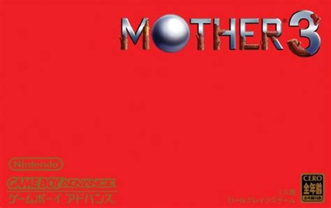Mother 3 From Nintendo Gameboy Advance