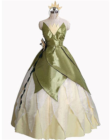 Princess Tiana Costume Cosplay Dress For Adult Auscosplay