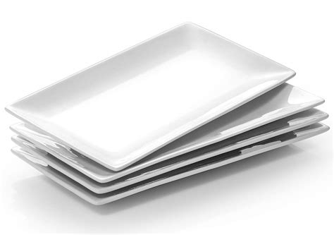 Buy Dowan 12 Inches Porcelain Serving Platters Rectangular Dinner