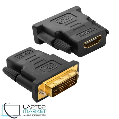 Brand New Dvi D Male To Hdmi Female Gold Plated Adapter Converter
