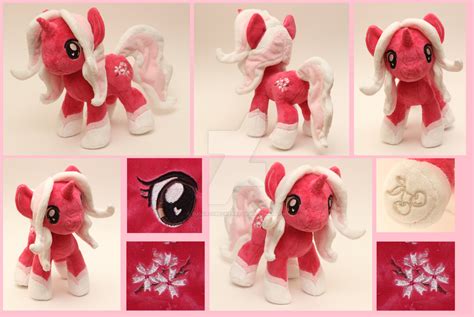 Custom Handmade My Little Pony Oc Plush Sakura By Sugarcubecherry On