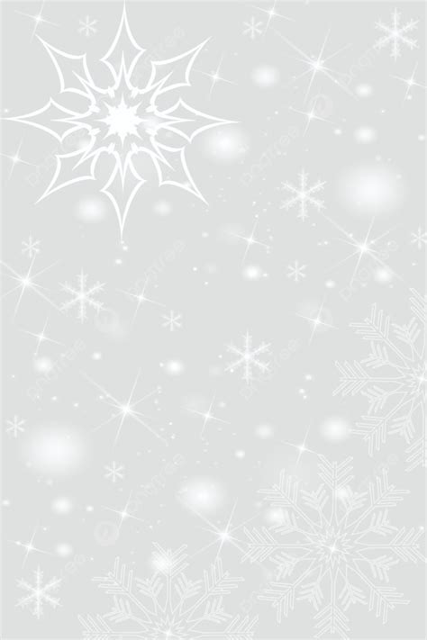 Abstract Snowflakes Background On Gray Photo And Picture For Free