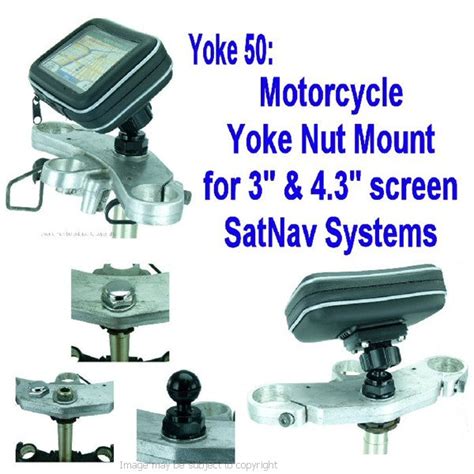Buy Yoke 50 Gps Satnav Motorcycle Yoke Nut Cap Mount Sku 16716
