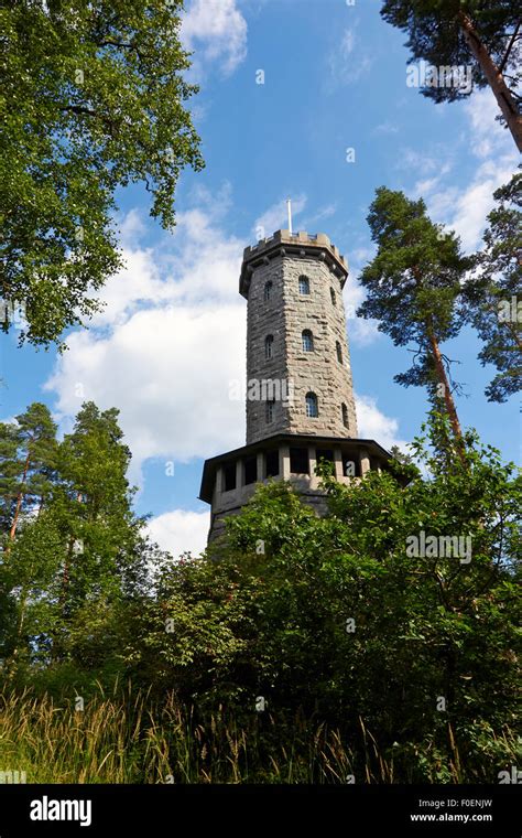 Aulanko Lookout Tower Hämeenlinna Finland Stock Photo Alamy