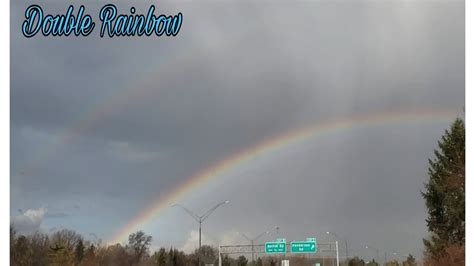 Double Rainbow In Ohio Youtube