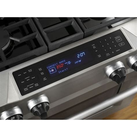 Kitchenaid 36 In Deep Recessed Self Cleaning Dual Fuel Range Stainless