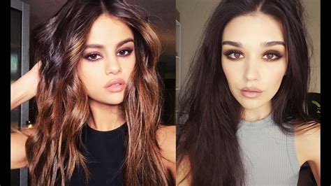 Selena Gomez Smokey Eyes Inspired Makeup Youtube