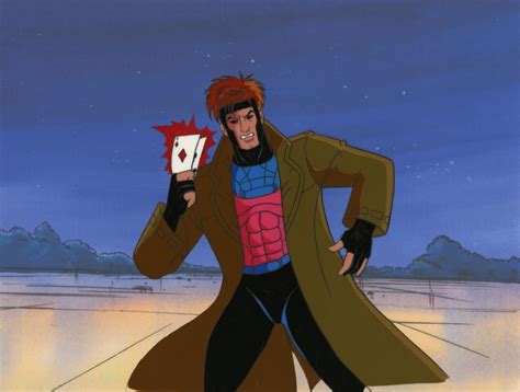 X Men Gambit Production Cel Id May22224 Van Eaton Galleries