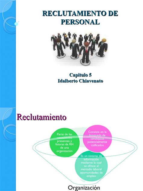 Reclutamiento De Personal Pdf Reclutamiento Business