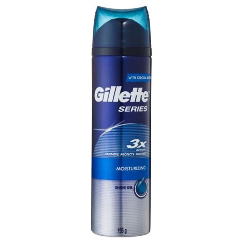 Buy Gillette Series Shave Gel Moisturising 195g Online At Chemist