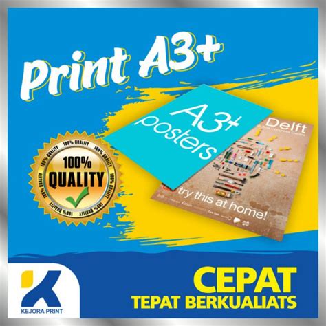 Jual Cetak Poster A3 Murah Shopee Indonesia