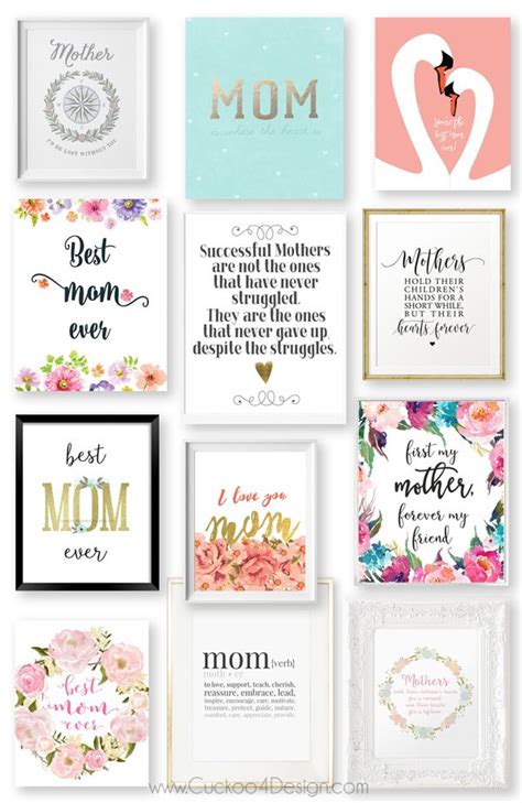 Diy mothers day gifts 5 minute crafts. Last Minute Gift Idea: Mothers Day Printables for under $5 ...