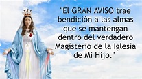 Mensaje de Nuestra Señora a Luz de María: 7 de Junio de 2020 Festividad ...