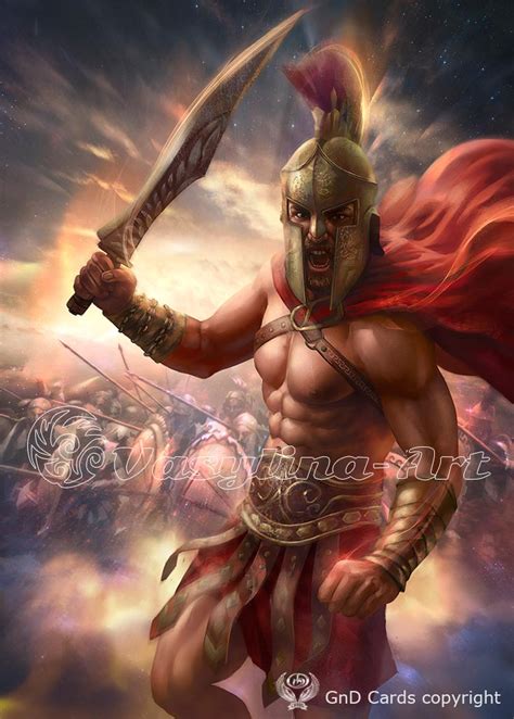Spartan Warrior By Vasylina On Deviantart