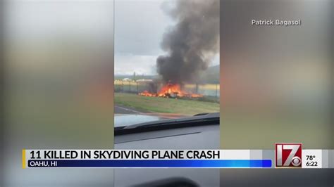 11 Killed In Skydiving Plane Crash In Hawaii Youtube