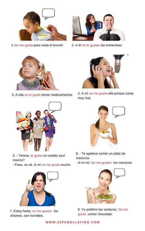 A2 Level Learn To Express Tastes And Interests In Spanish Beginner Spanish Lessons Spanish