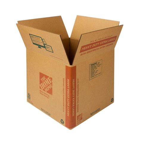 The Home Depot Heavy Duty Extra Large Box Hdxlbox The Home Depot