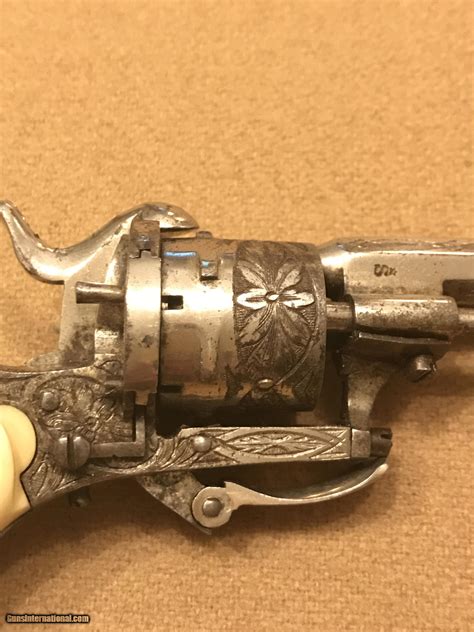 French Pinfire 8mm Revolver